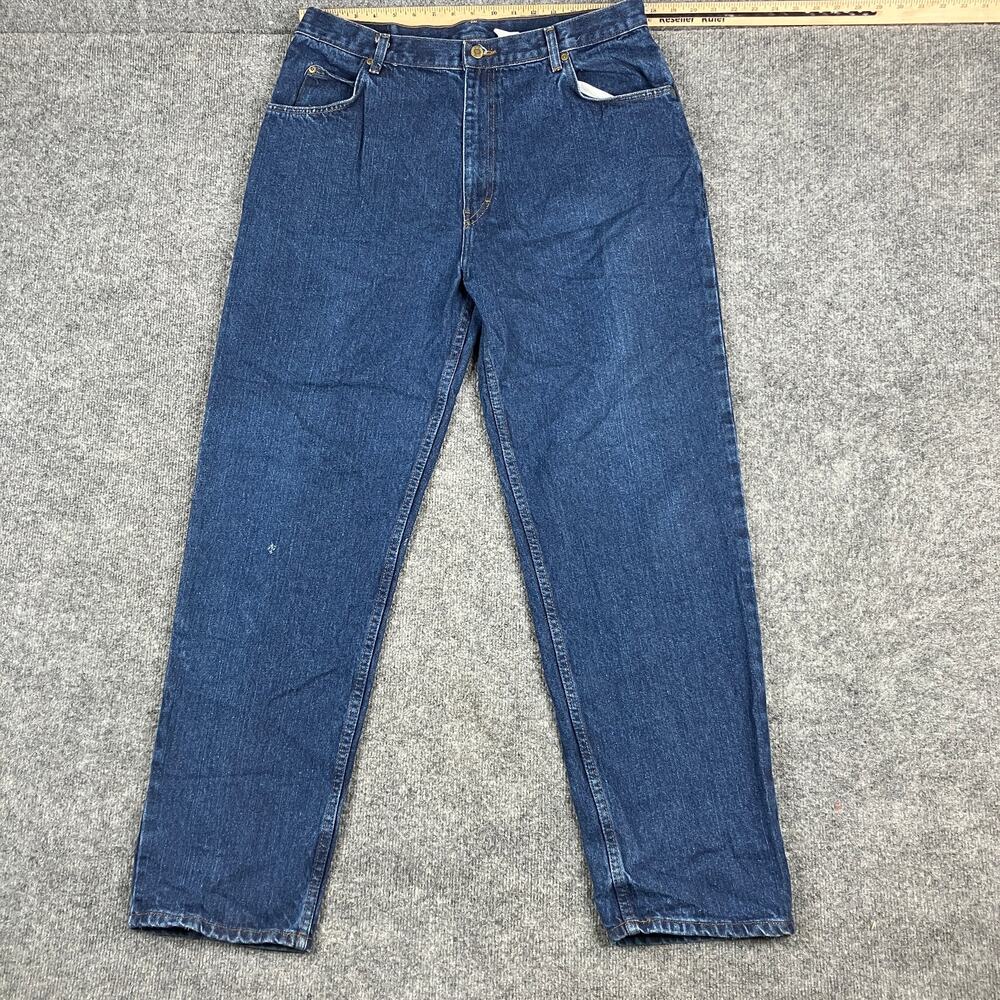 Open Trails Jeans Mens 38x32 Blue Stone Washed‎ Relaxed Fit Casual Denim